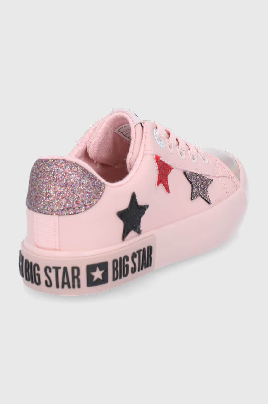 Big Star Детски ниски кецове в розово - Pepit.bg