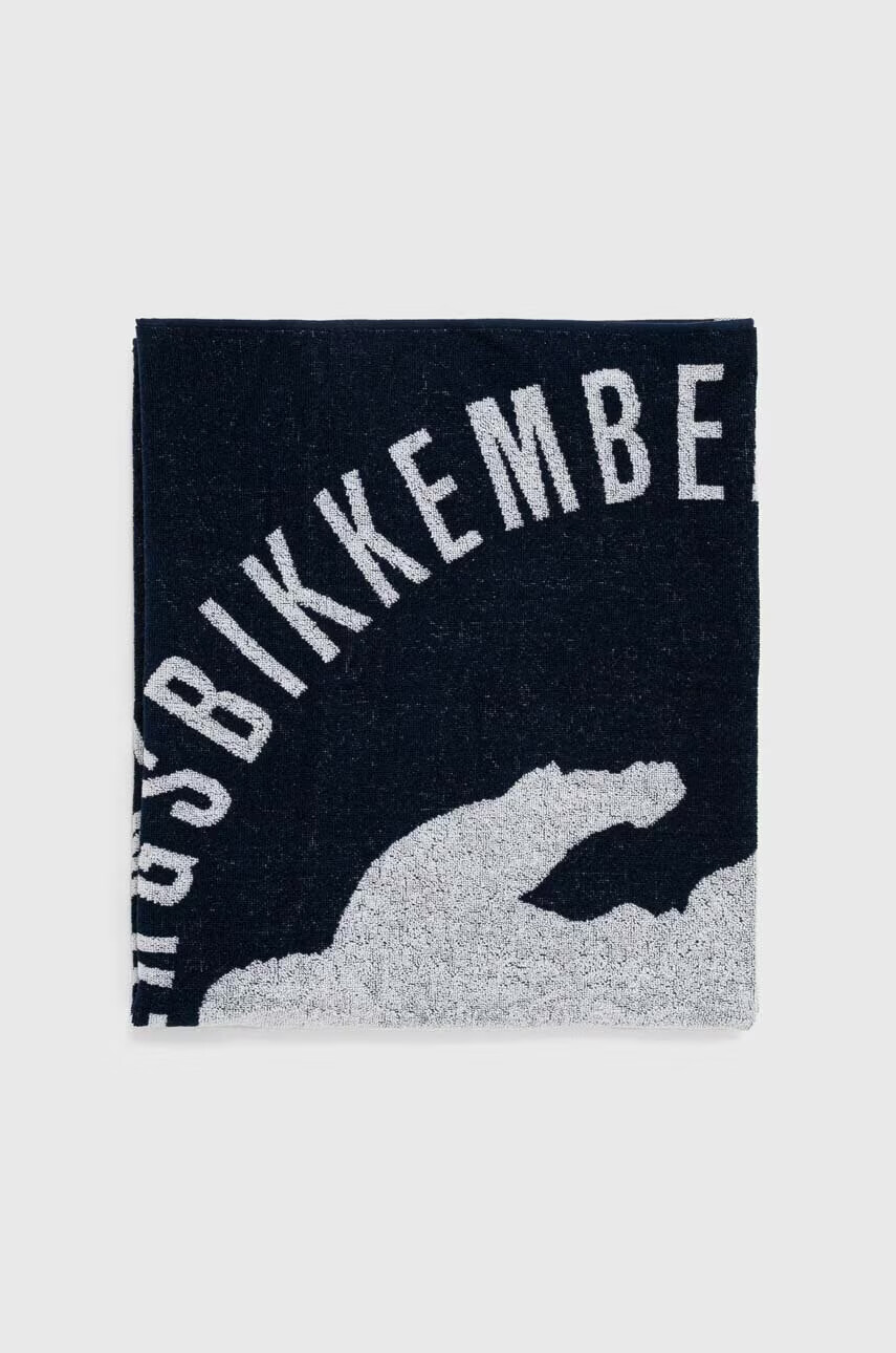 Bikkembergs Памучна кърпа в тъмносиньо - Pepit.bg