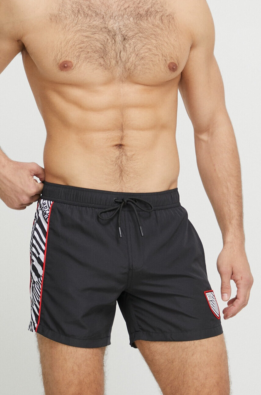 Bikkembergs Плувни шорти в черно - Pepit.bg