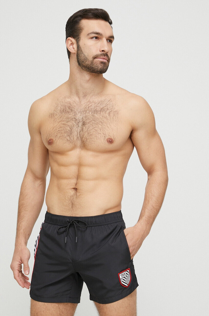 Bikkembergs Плувни шорти в черно - Pepit.bg