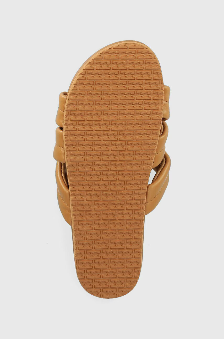 Billabong Чехли в кафяво с платформа - Pepit.bg