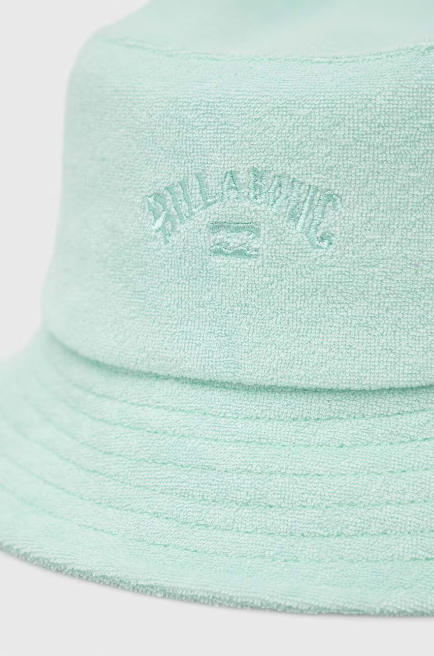 Billabong Памучна капела в зелено от памук - Pepit.bg