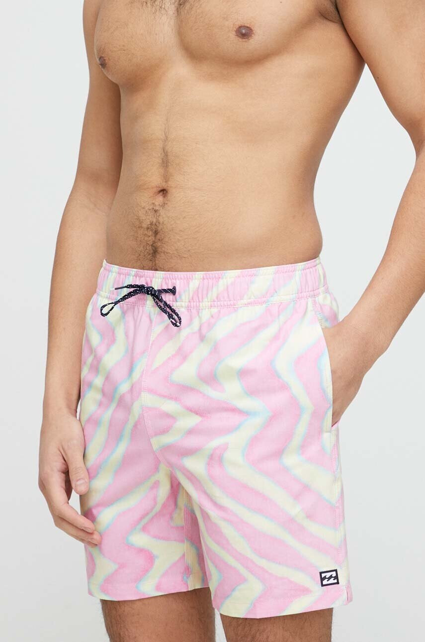 Billabong Плувни шорти в розово - Pepit.bg