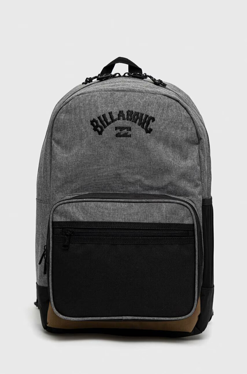 Billabong Раница в сиво голям размер с апликация - Pepit.bg