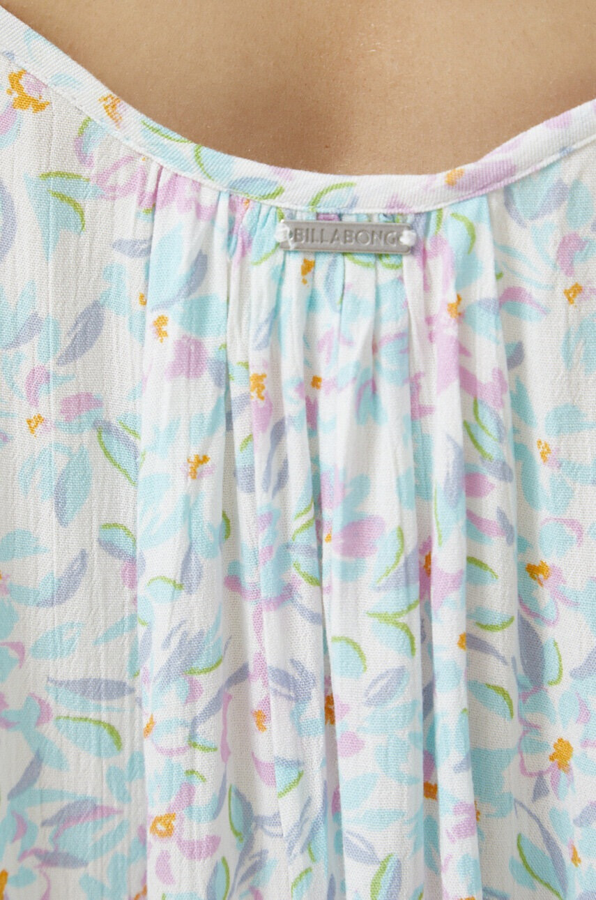 Billabong Рокля в синьо къс модел разкроен модел - Pepit.bg