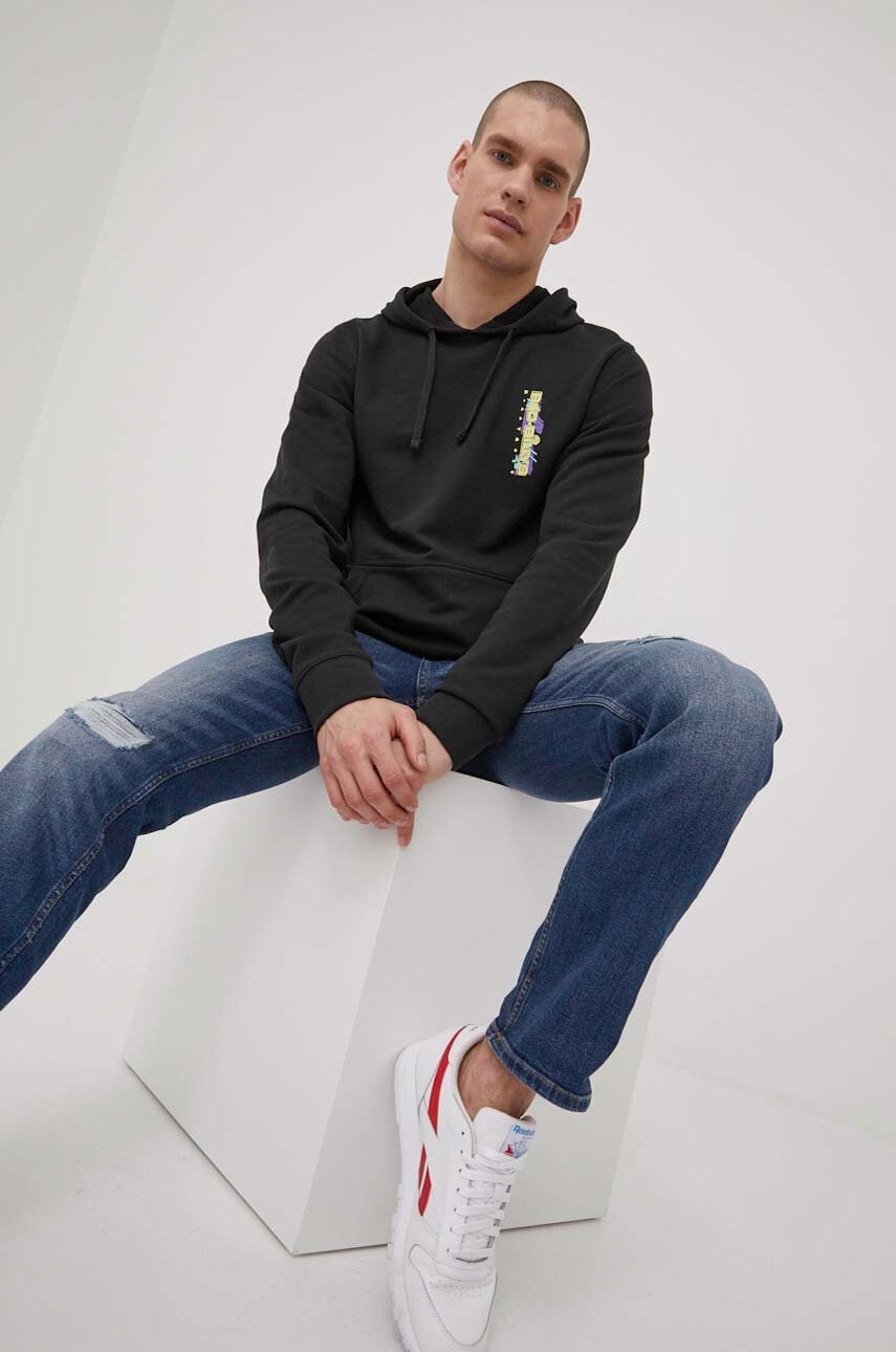 Billabong Суичър мъжка в черно с принт - Pepit.bg