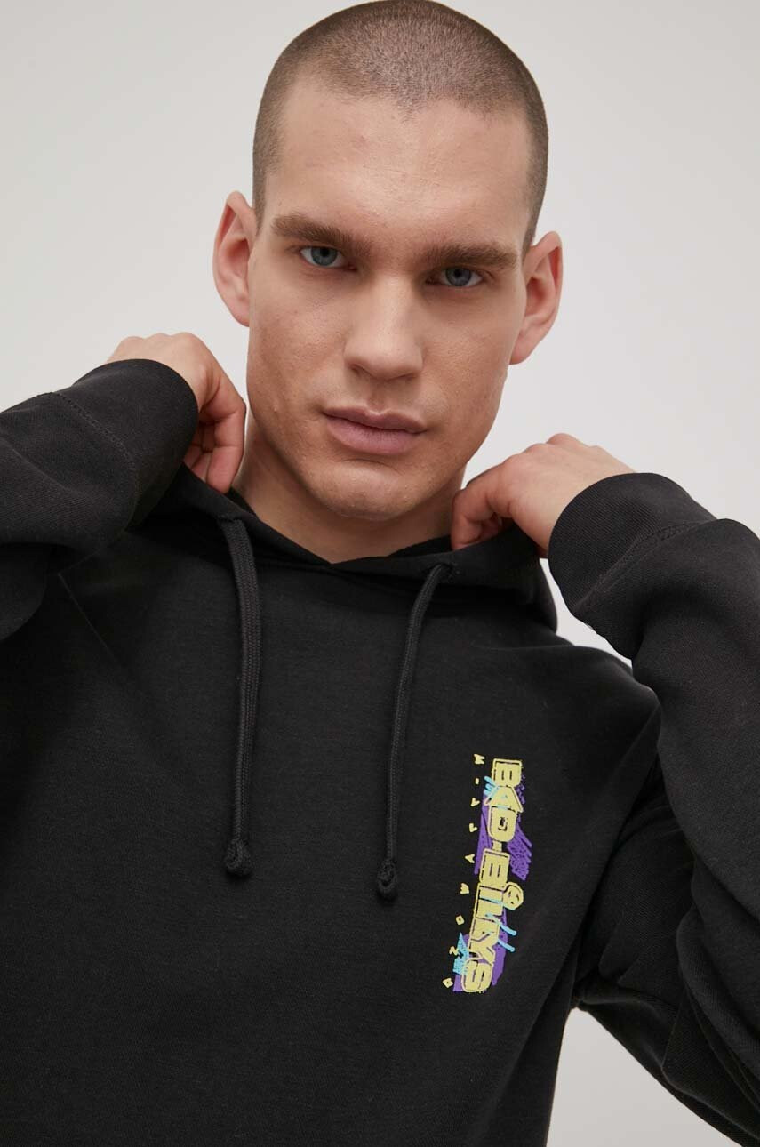 Billabong Суичър мъжка в черно с принт - Pepit.bg