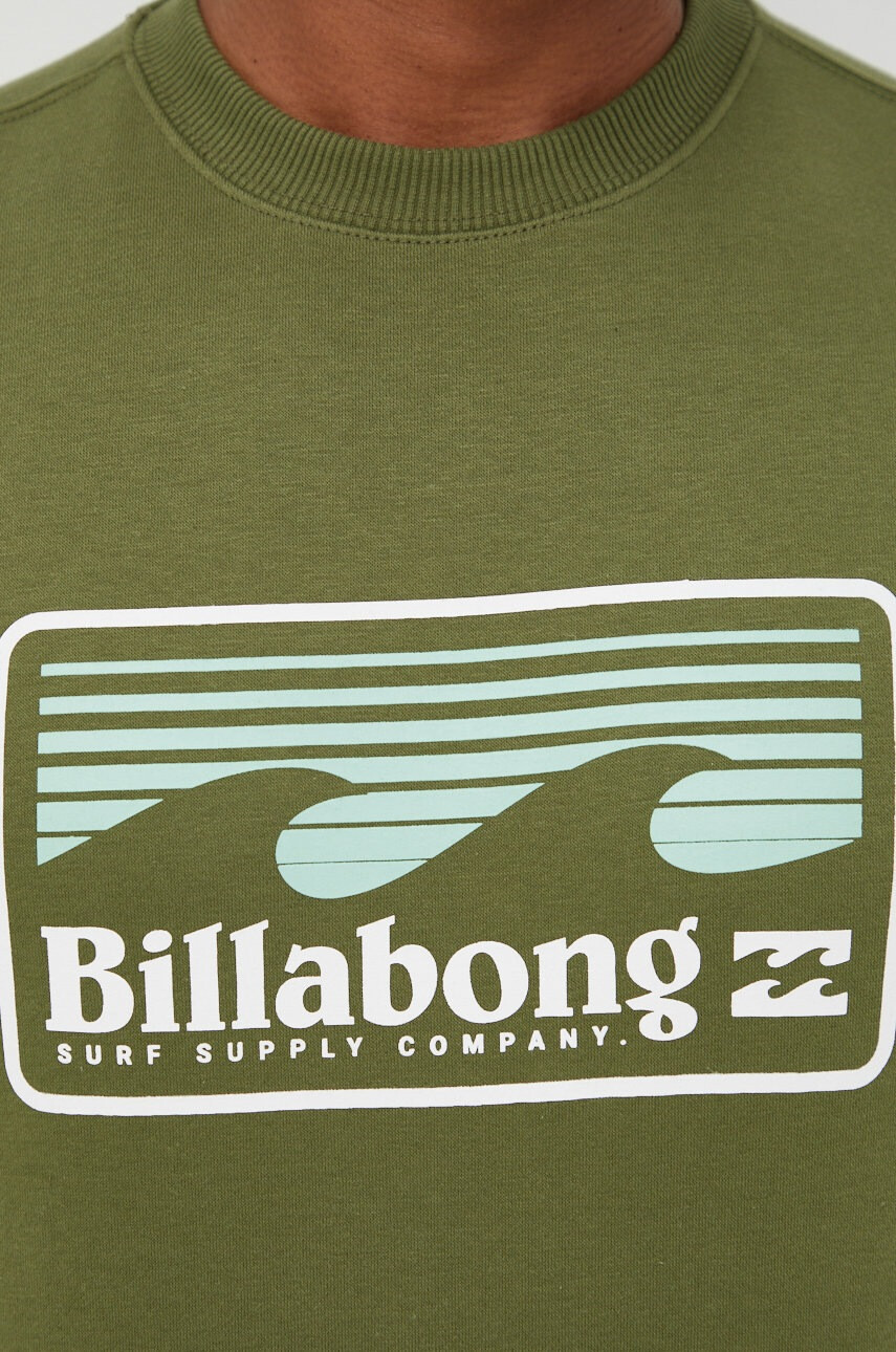 Billabong Суичър в зелено с принт - Pepit.bg