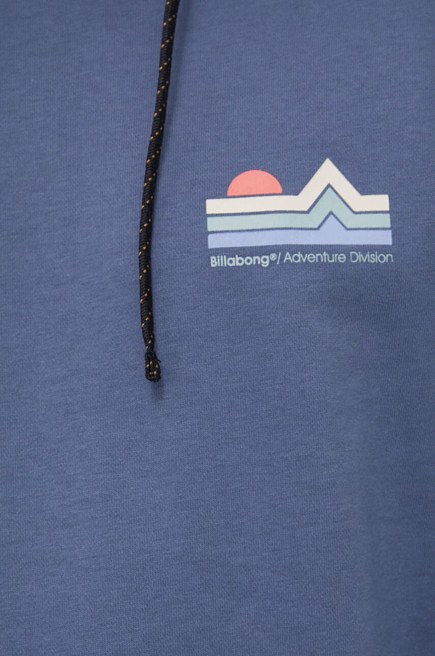 Billabong Суичър мъжка в лилаво с принт - Pepit.bg