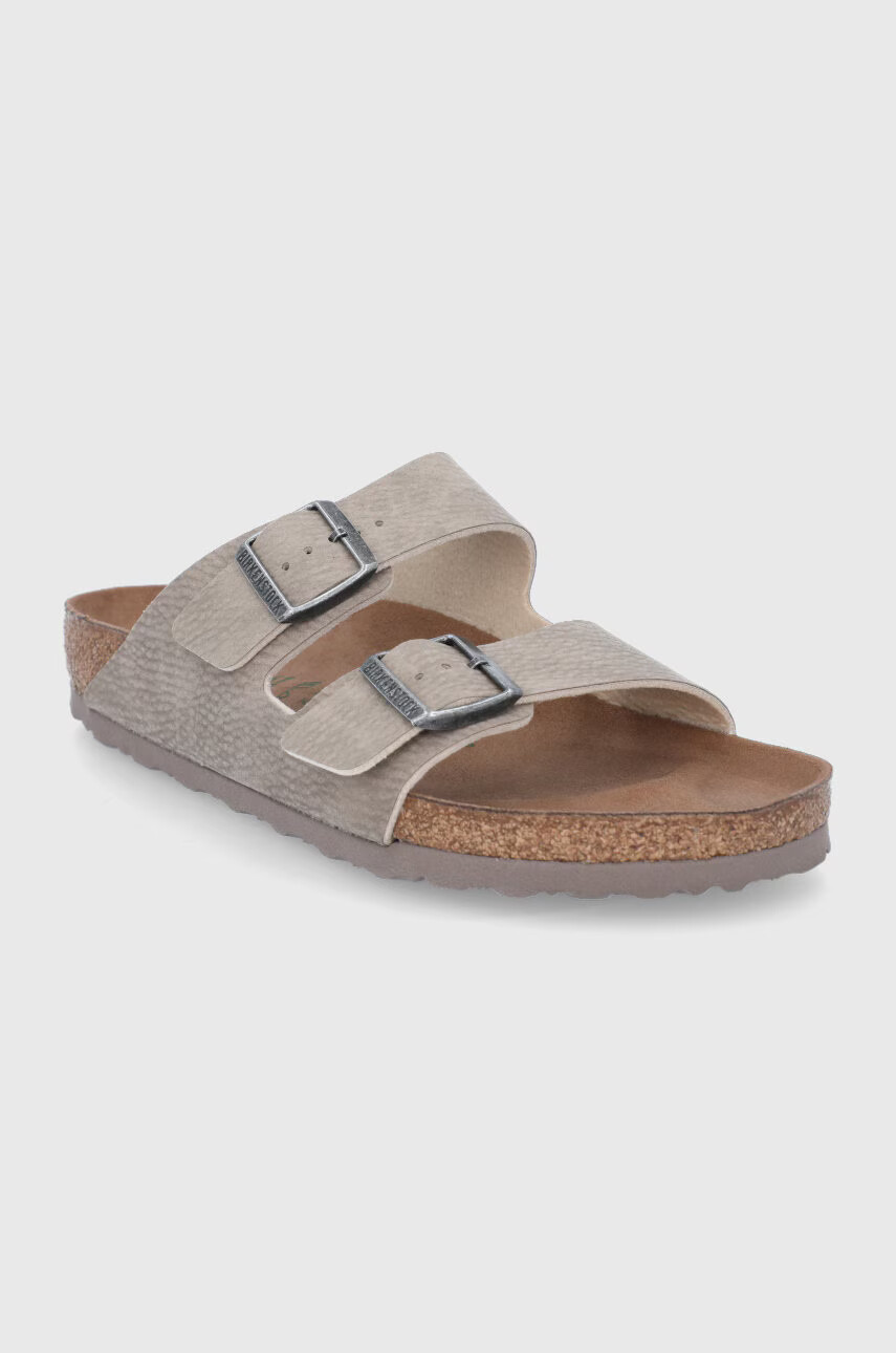Birkenstock Чехли Arizona мъжки в сиво - Pepit.bg