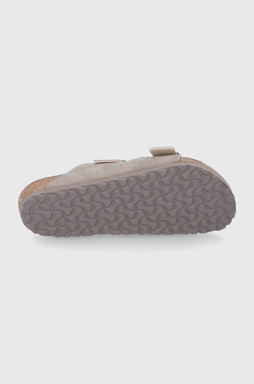 Birkenstock Чехли Arizona мъжки в сиво - Pepit.bg