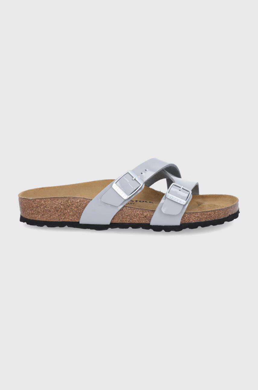 Birkenstock Чехли Yao Balance II дамски в сиво - Pepit.bg