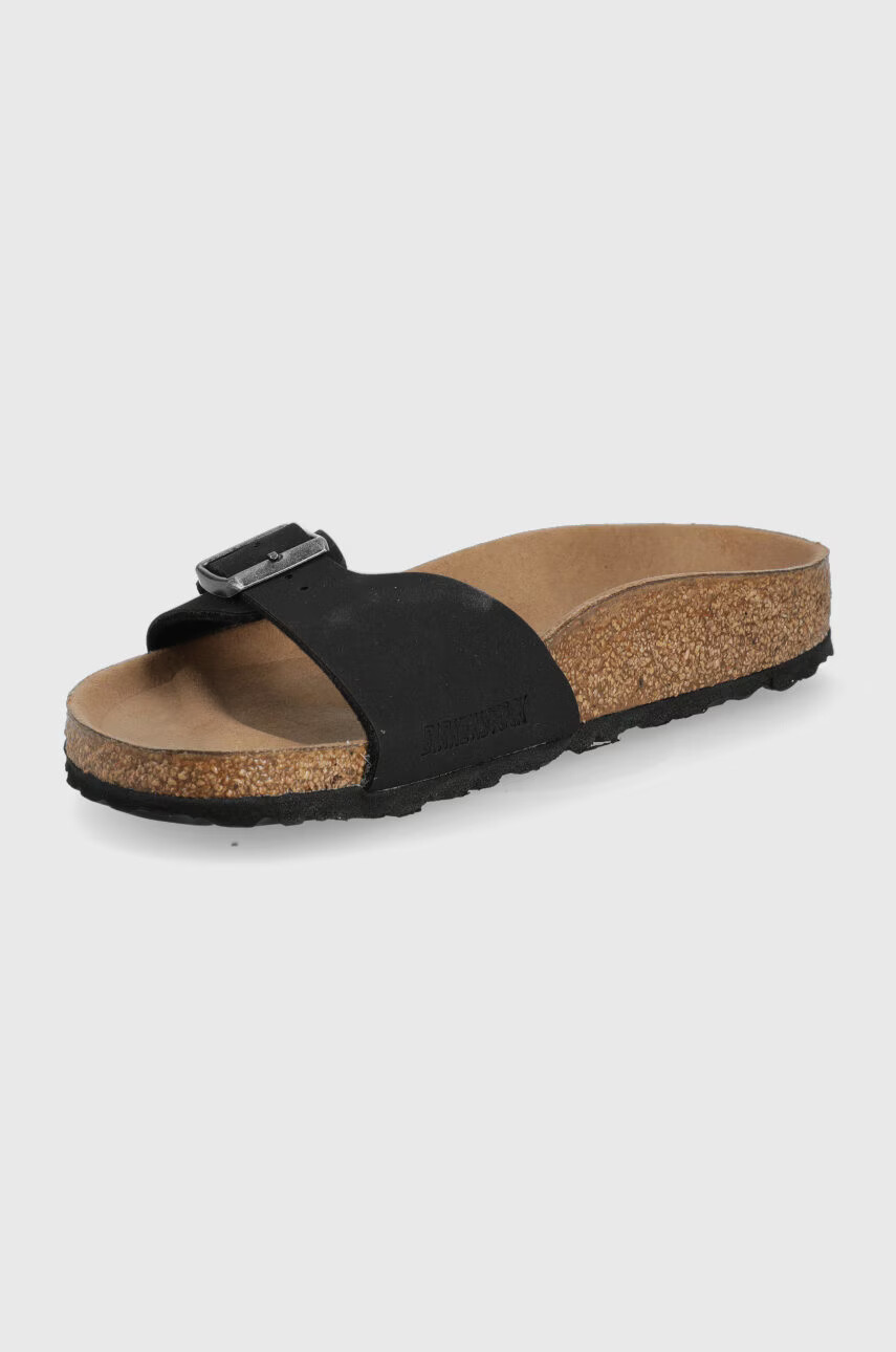 Birkenstock Чехли Madrid дамски в черно - Pepit.bg