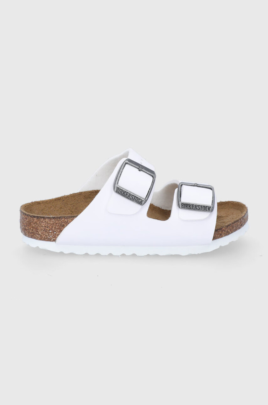 Birkenstock Детски чехли в бяло - Pepit.bg
