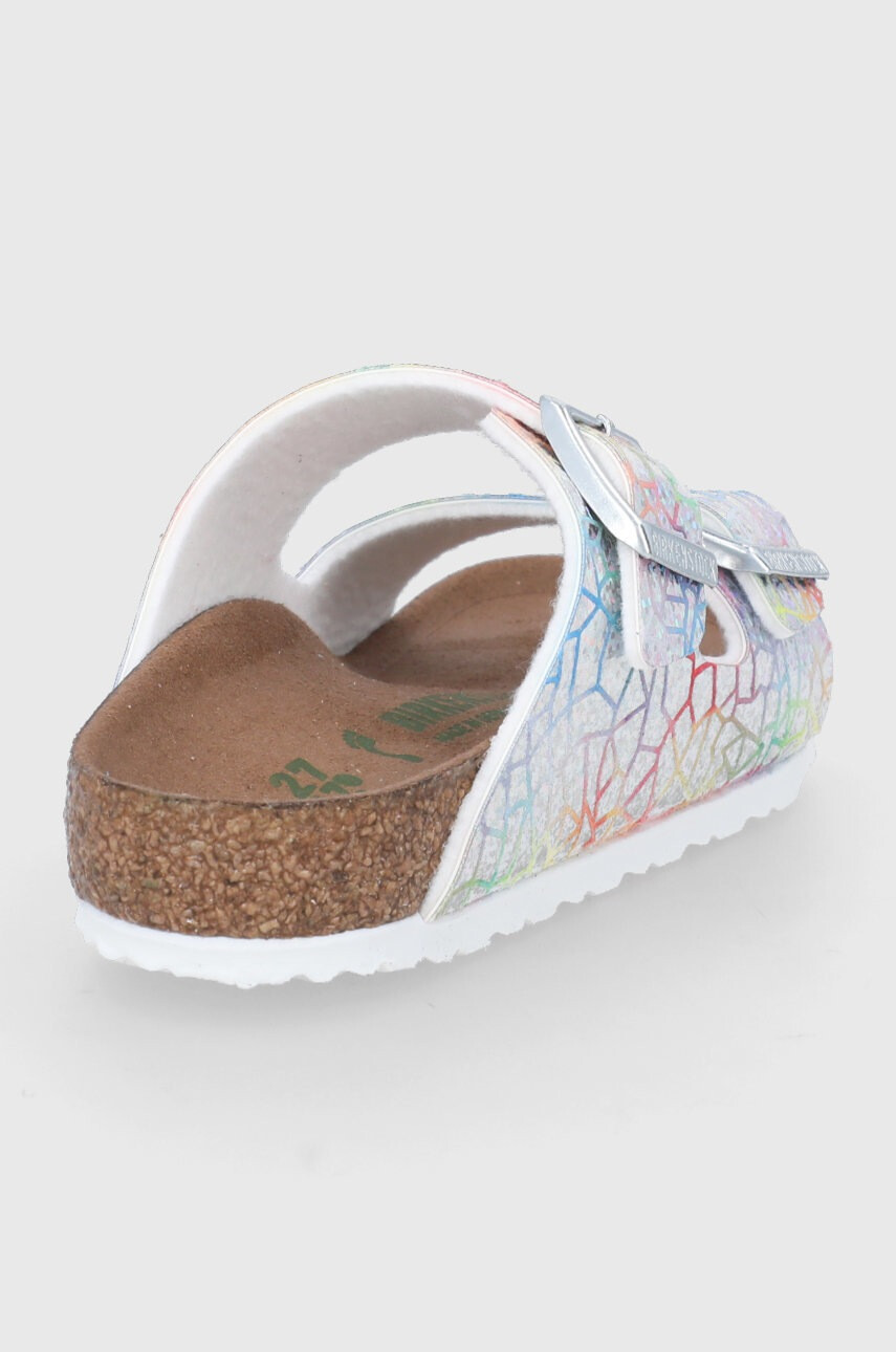 Birkenstock Детски чехли в сребристо - Pepit.bg