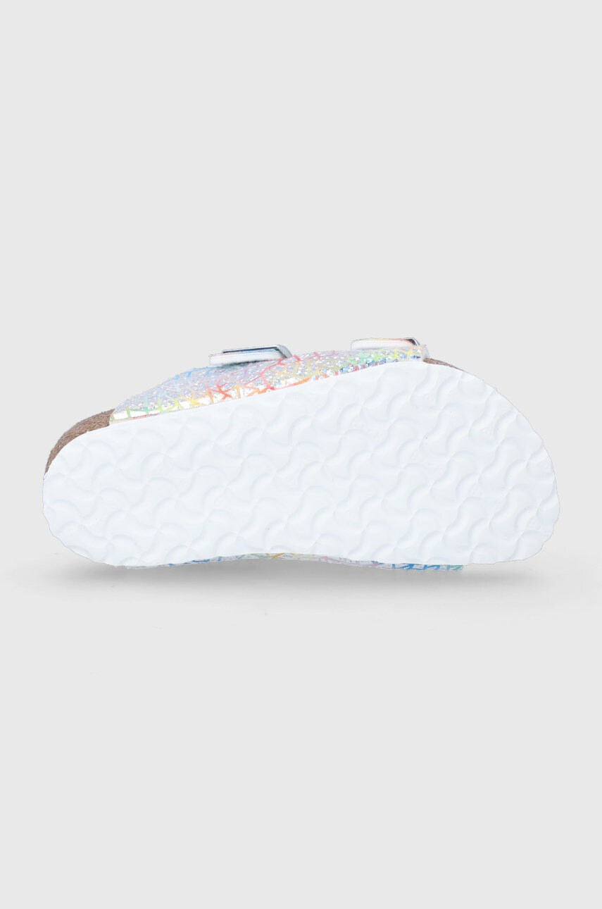Birkenstock Детски чехли в сребристо - Pepit.bg