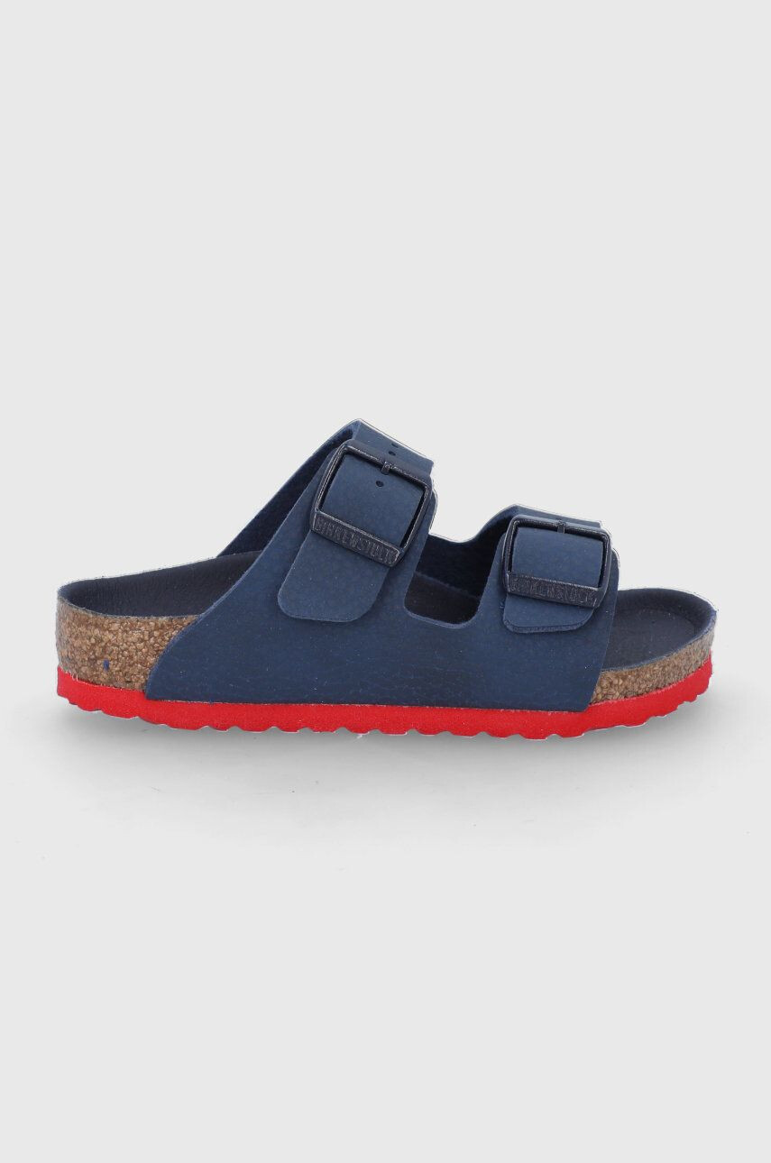 Birkenstock Детски чехли в тъмносиньо - Pepit.bg