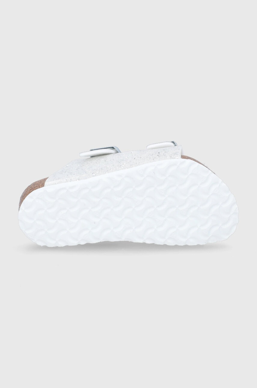 Birkenstock Детски чехли в сребристо - Pepit.bg