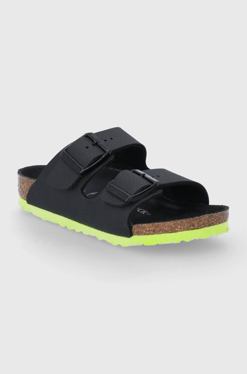 Birkenstock Детски чехли в черно - Pepit.bg