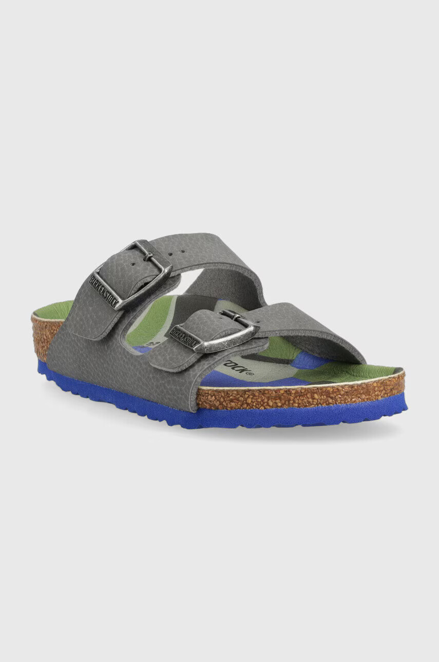 Birkenstock Детски чехли Arizona в сиво - Pepit.bg