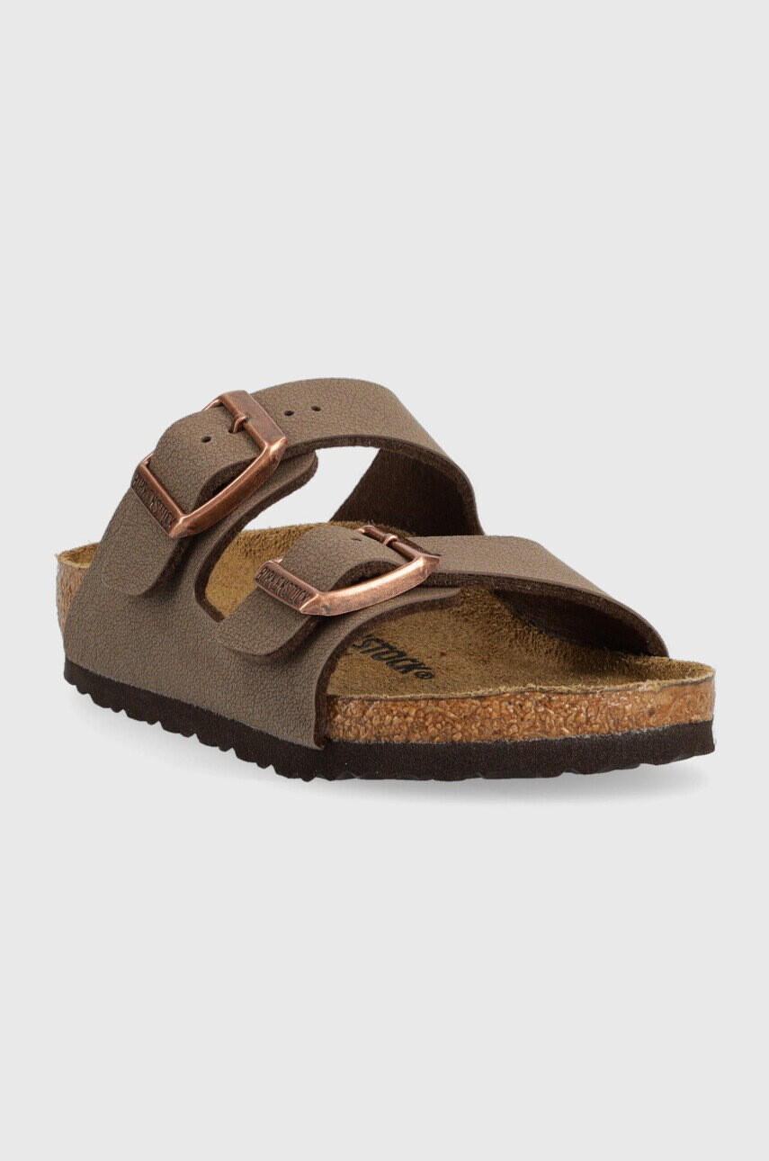 Birkenstock Детски чехли Arizona в кафяво - Pepit.bg