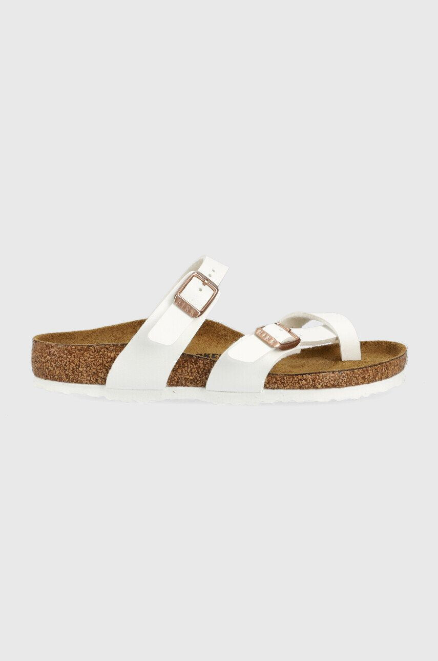 Birkenstock Детски чехли Mayari в бяло - Pepit.bg