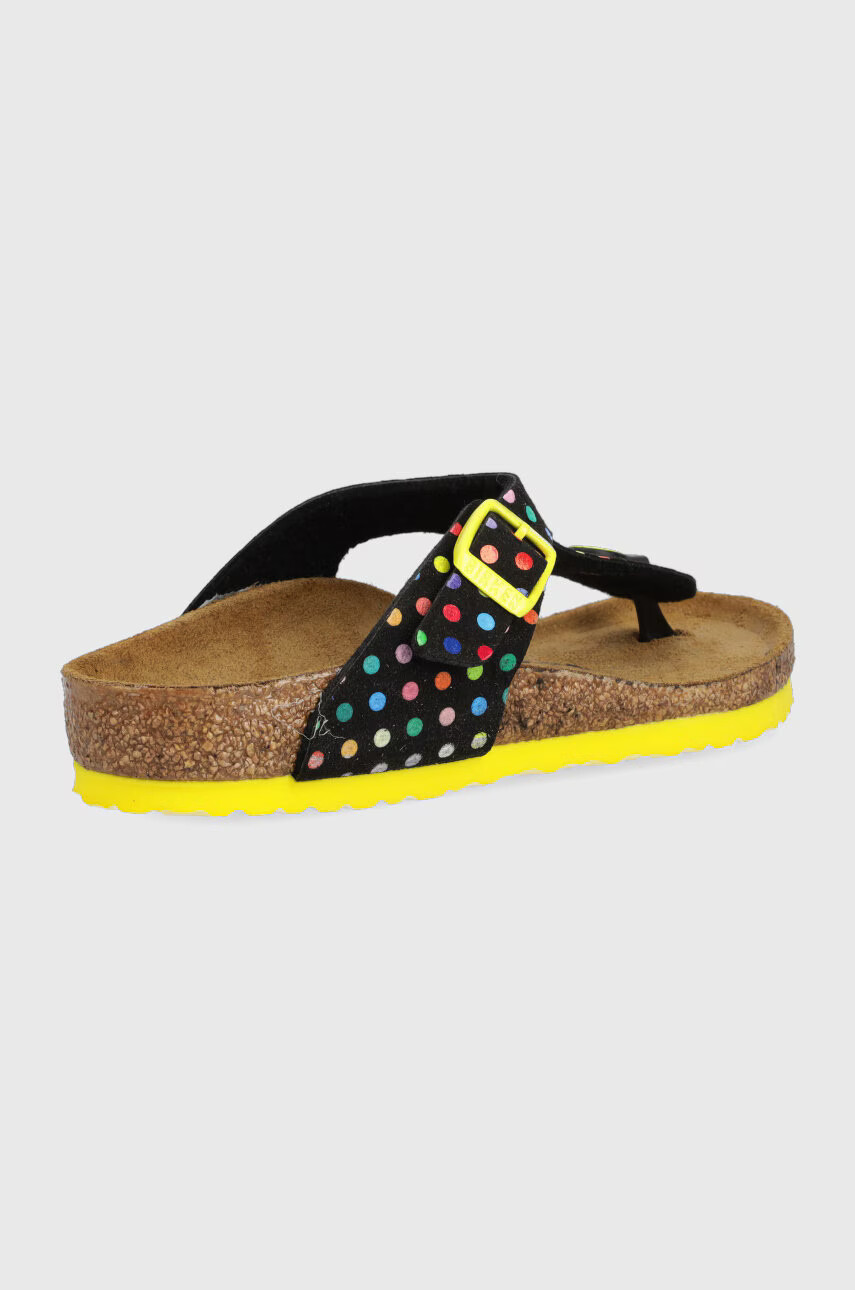 Birkenstock Детски джапанки в черно - Pepit.bg
