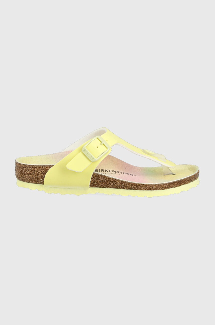 Birkenstock Детски джапанки в жълто - Pepit.bg