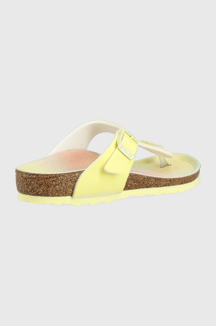 Birkenstock Детски джапанки в жълто - Pepit.bg