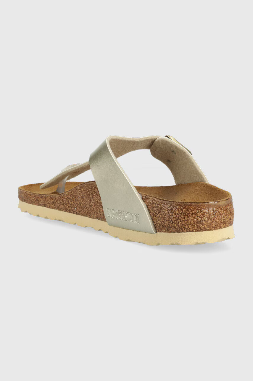 Birkenstock Детски джапанки в златисто - Pepit.bg
