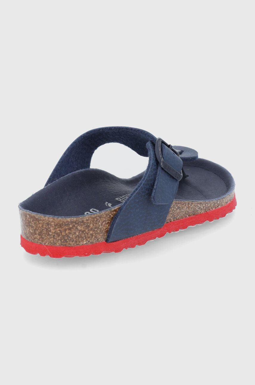 Birkenstock Детски джапанки в тъмносиньо - Pepit.bg