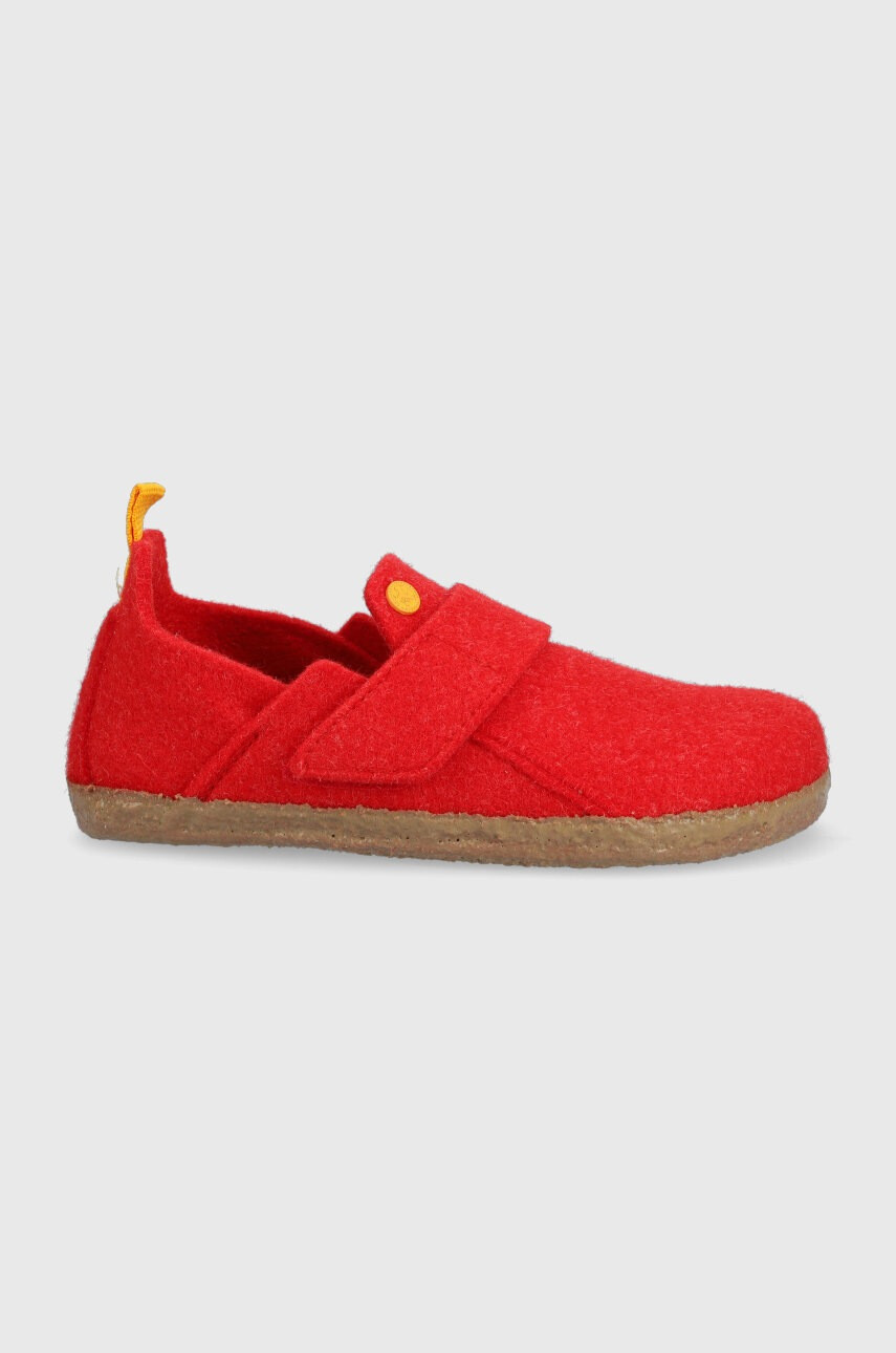Birkenstock Детски пантофи в червено - Pepit.bg