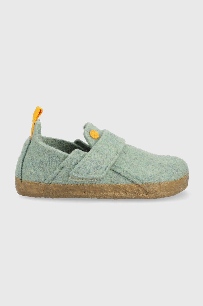 Birkenstock Детски пантофи в зелено - Pepit.bg