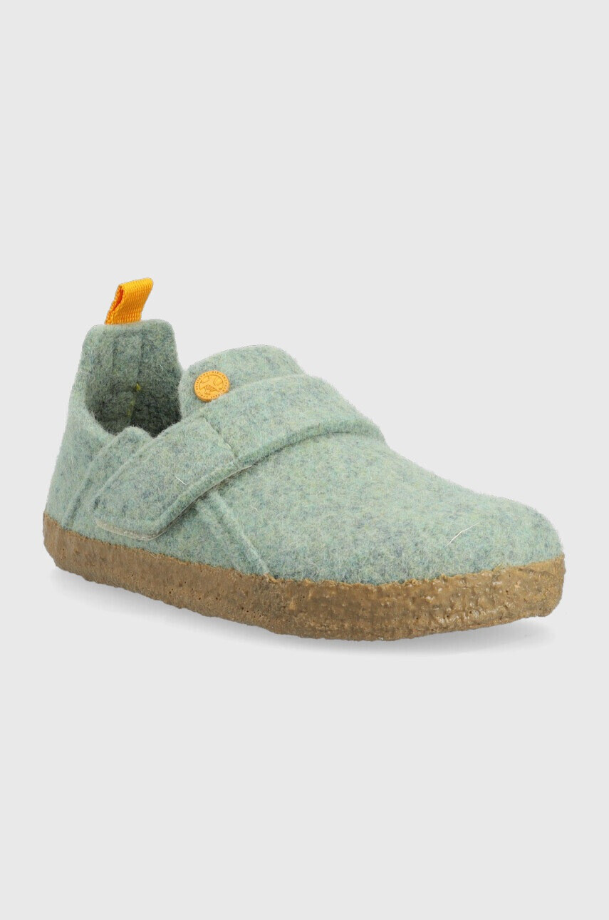 Birkenstock Детски пантофи в зелено - Pepit.bg