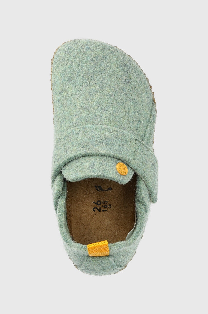 Birkenstock Детски пантофи в зелено - Pepit.bg