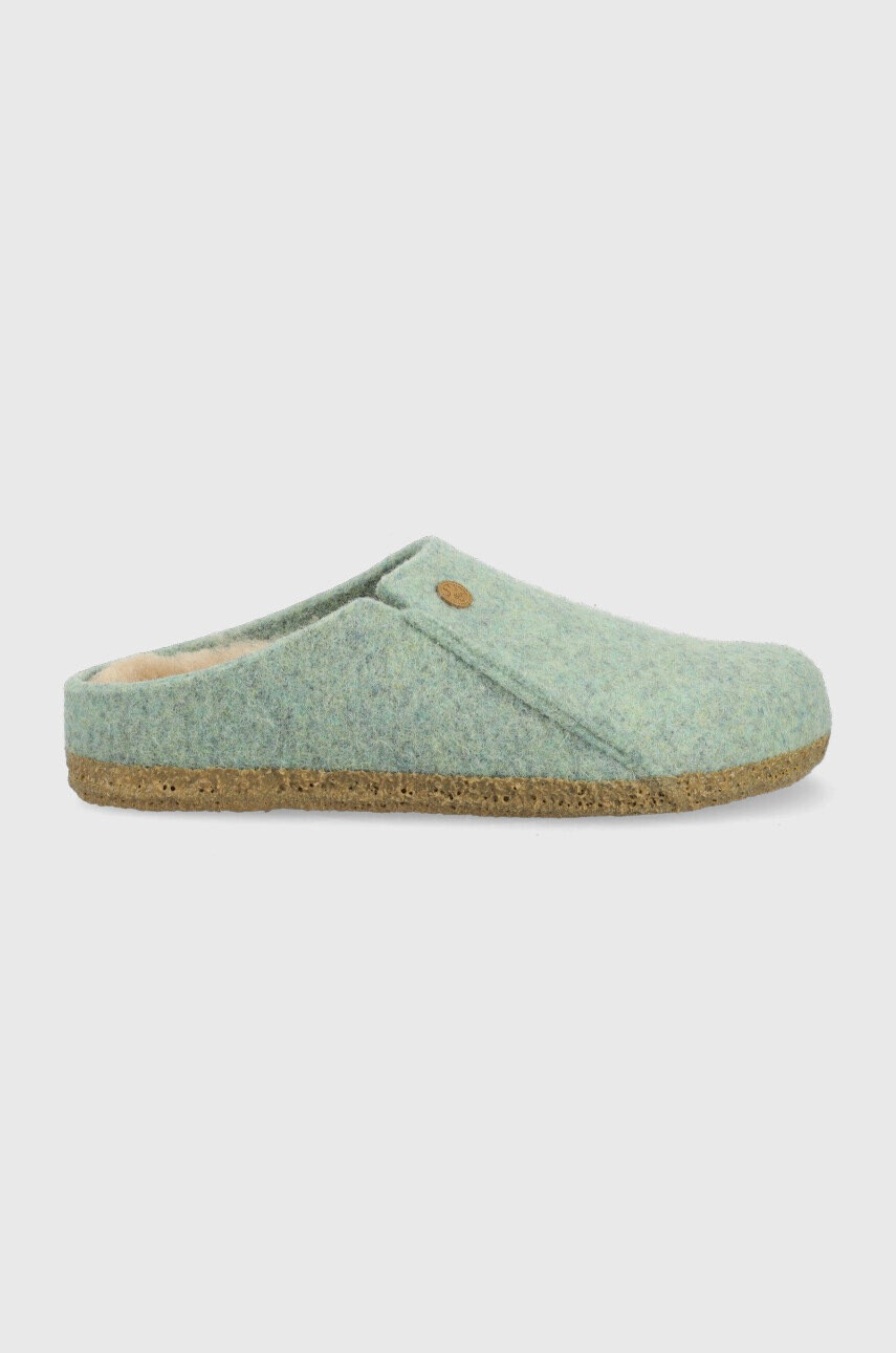 Birkenstock Детски пантофи в зелено - Pepit.bg