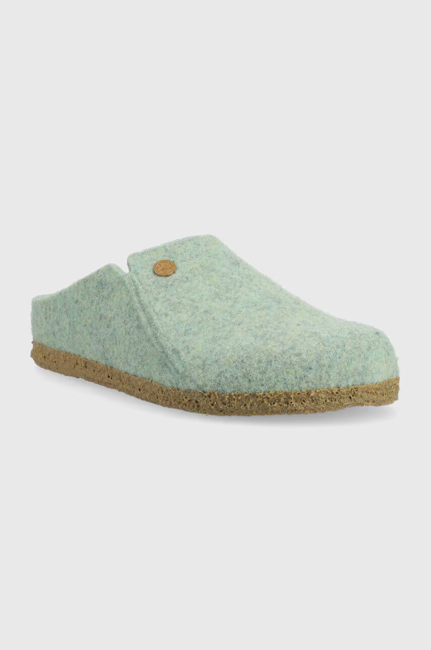 Birkenstock Детски пантофи в зелено - Pepit.bg