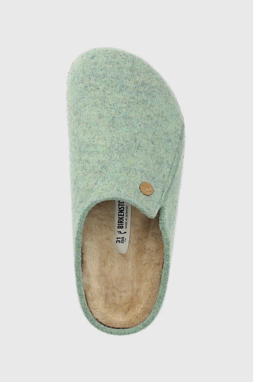 Birkenstock Детски пантофи в зелено - Pepit.bg