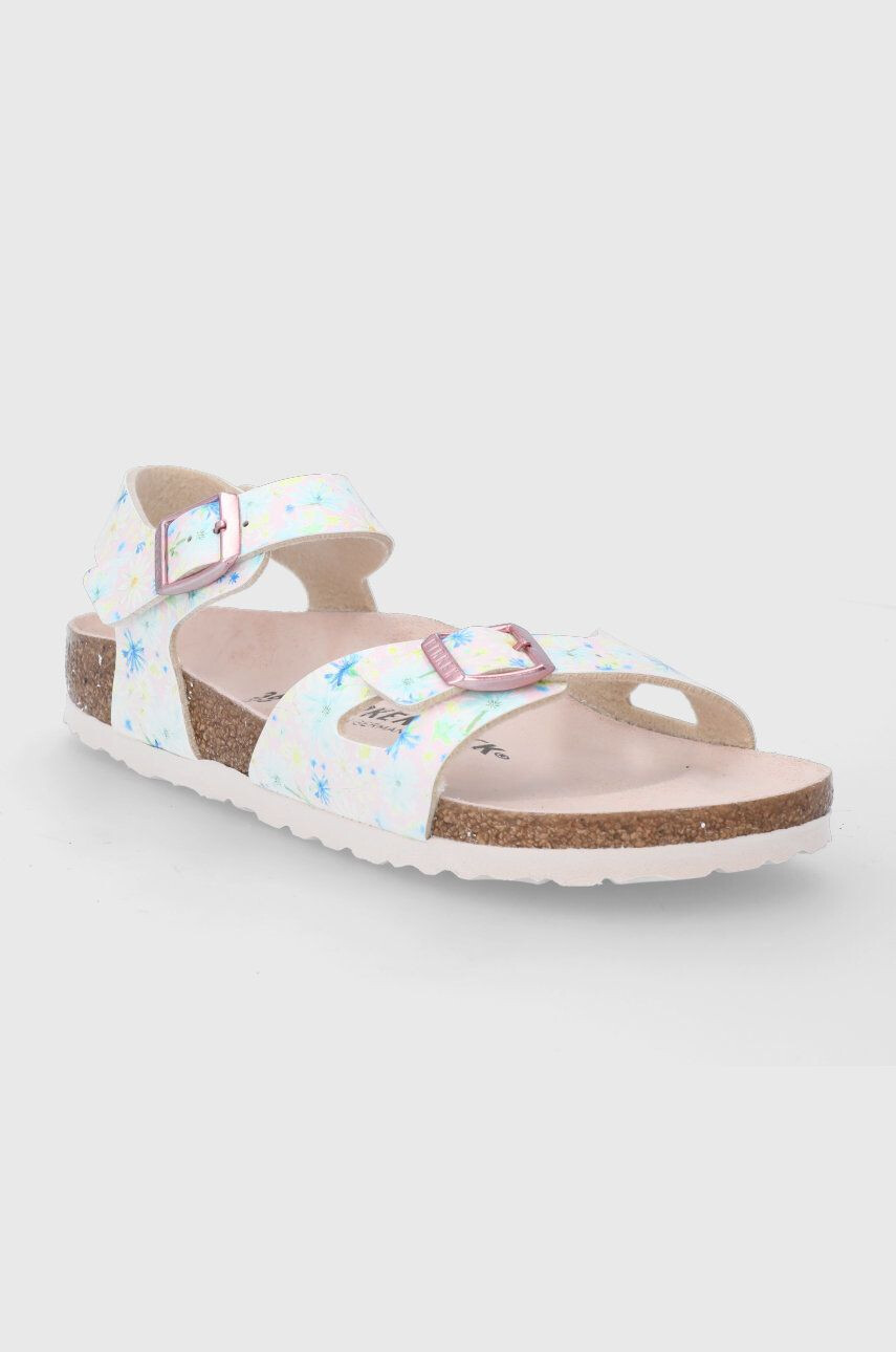 Birkenstock Детски сандали в бяло - Pepit.bg