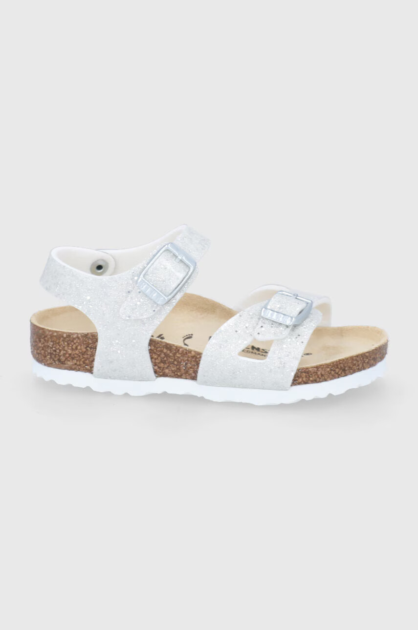 Birkenstock Детски сандали в бяло - Pepit.bg