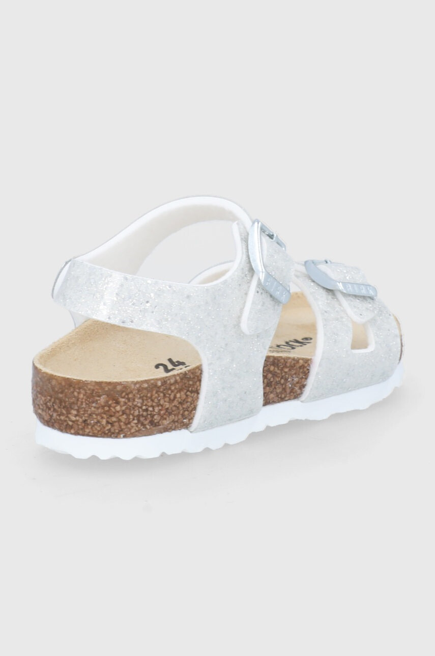 Birkenstock Детски сандали в бяло - Pepit.bg