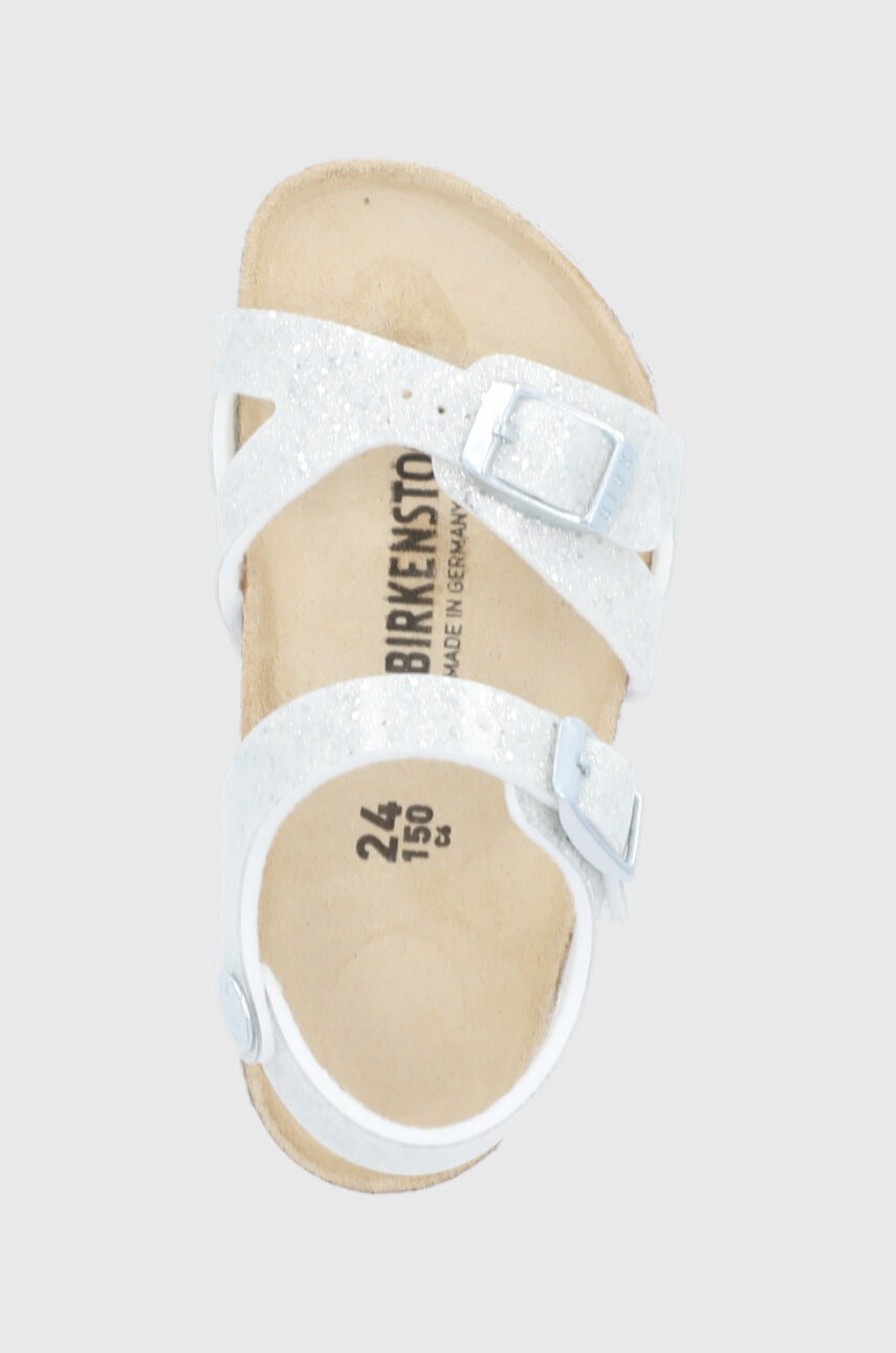 Birkenstock Детски сандали в бяло - Pepit.bg