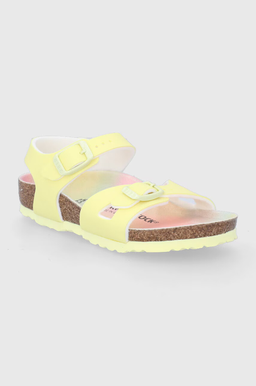 Birkenstock Детски сандали в жълто - Pepit.bg