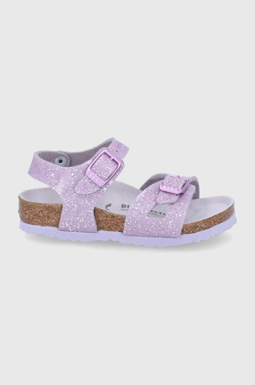 Birkenstock Детски сандали в лилаво - Pepit.bg