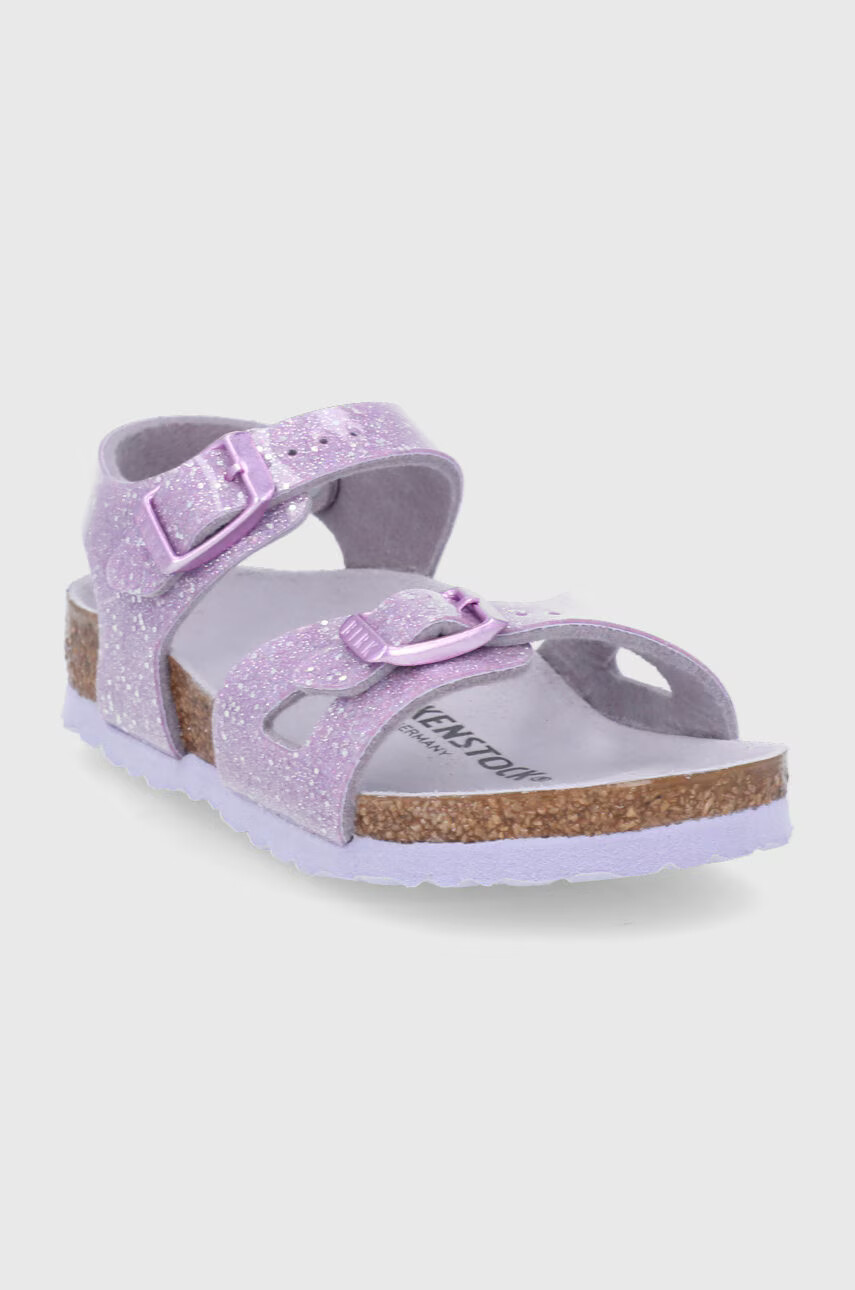 Birkenstock Детски сандали в лилаво - Pepit.bg
