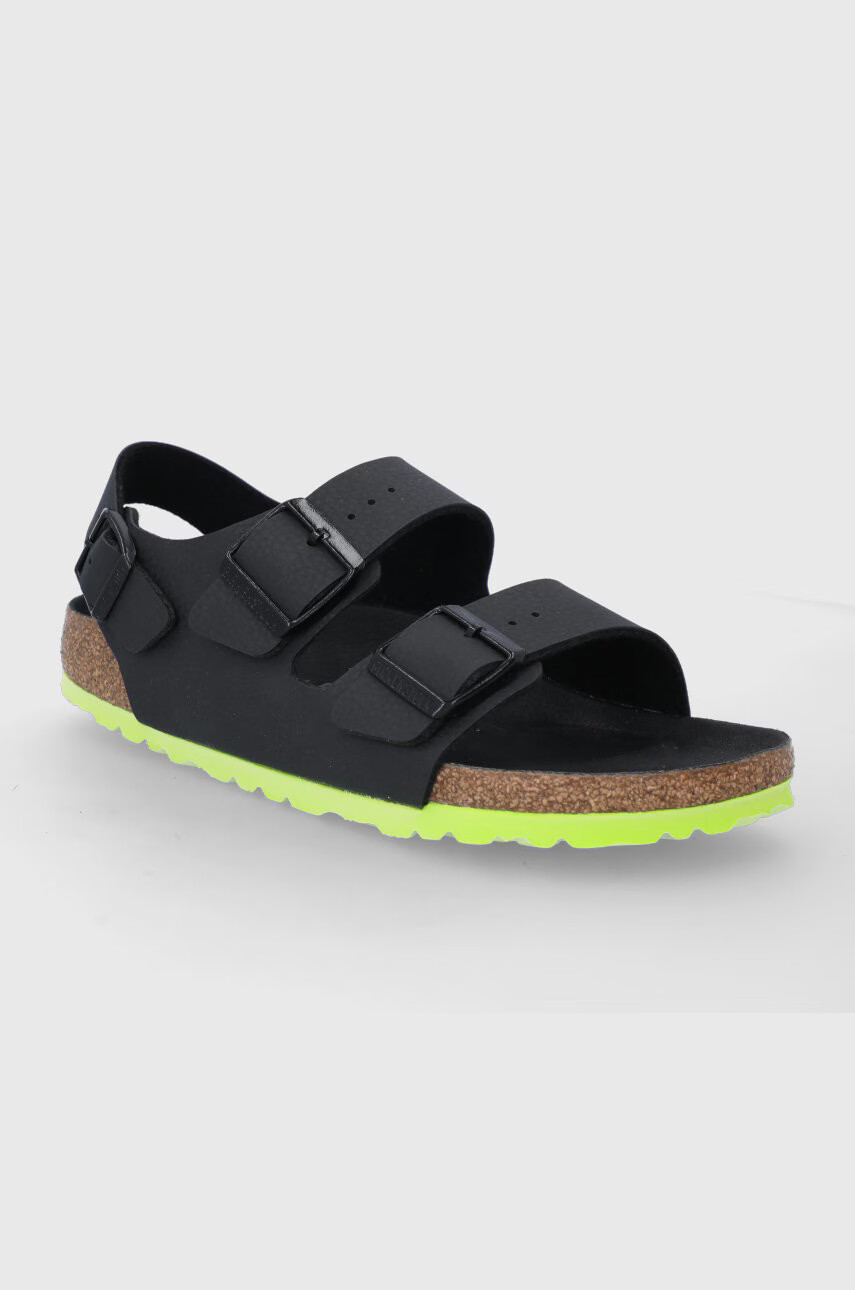 Birkenstock Детски сандали в черно - Pepit.bg