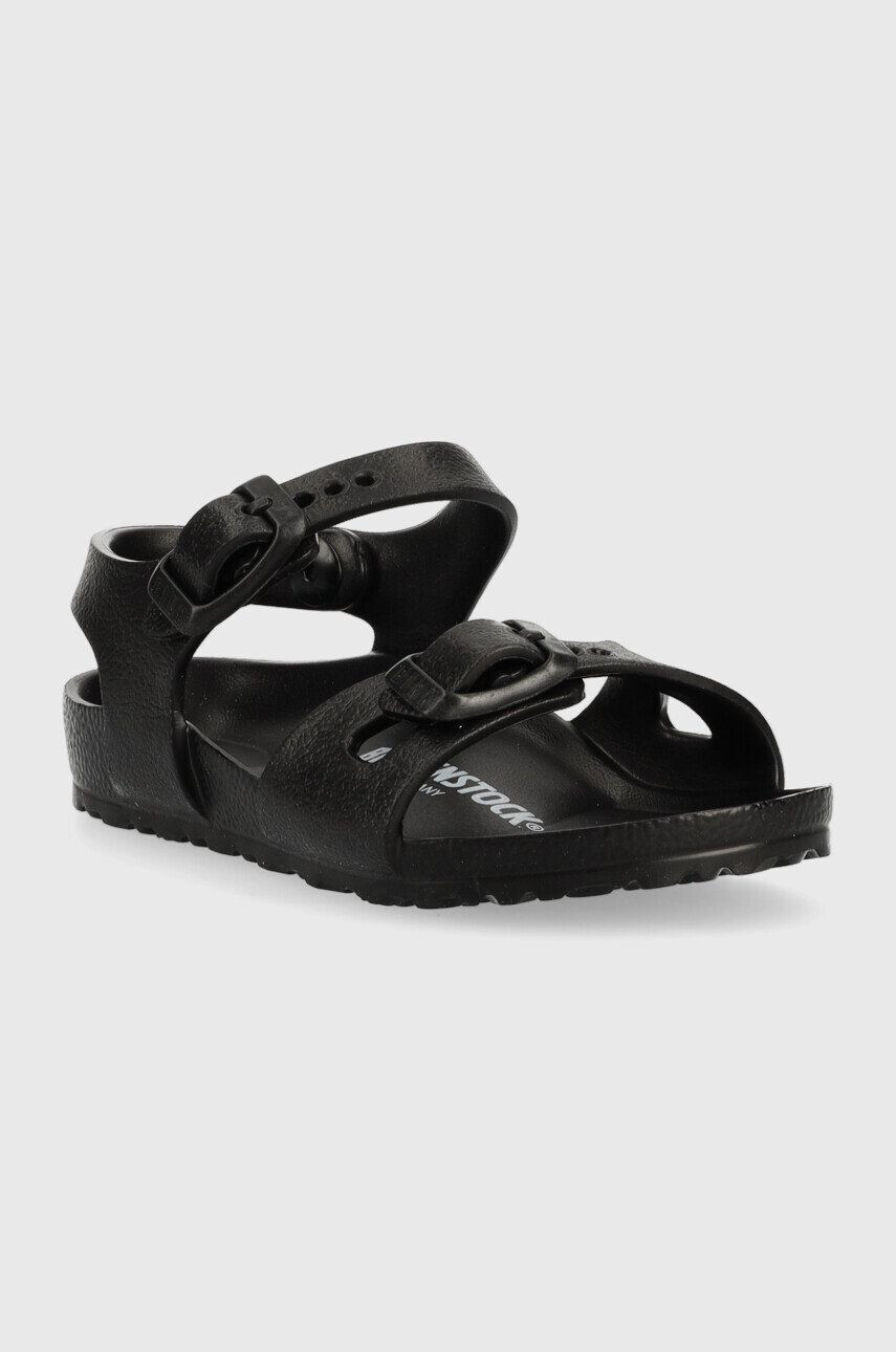 Birkenstock Детски сандали в черно - Pepit.bg