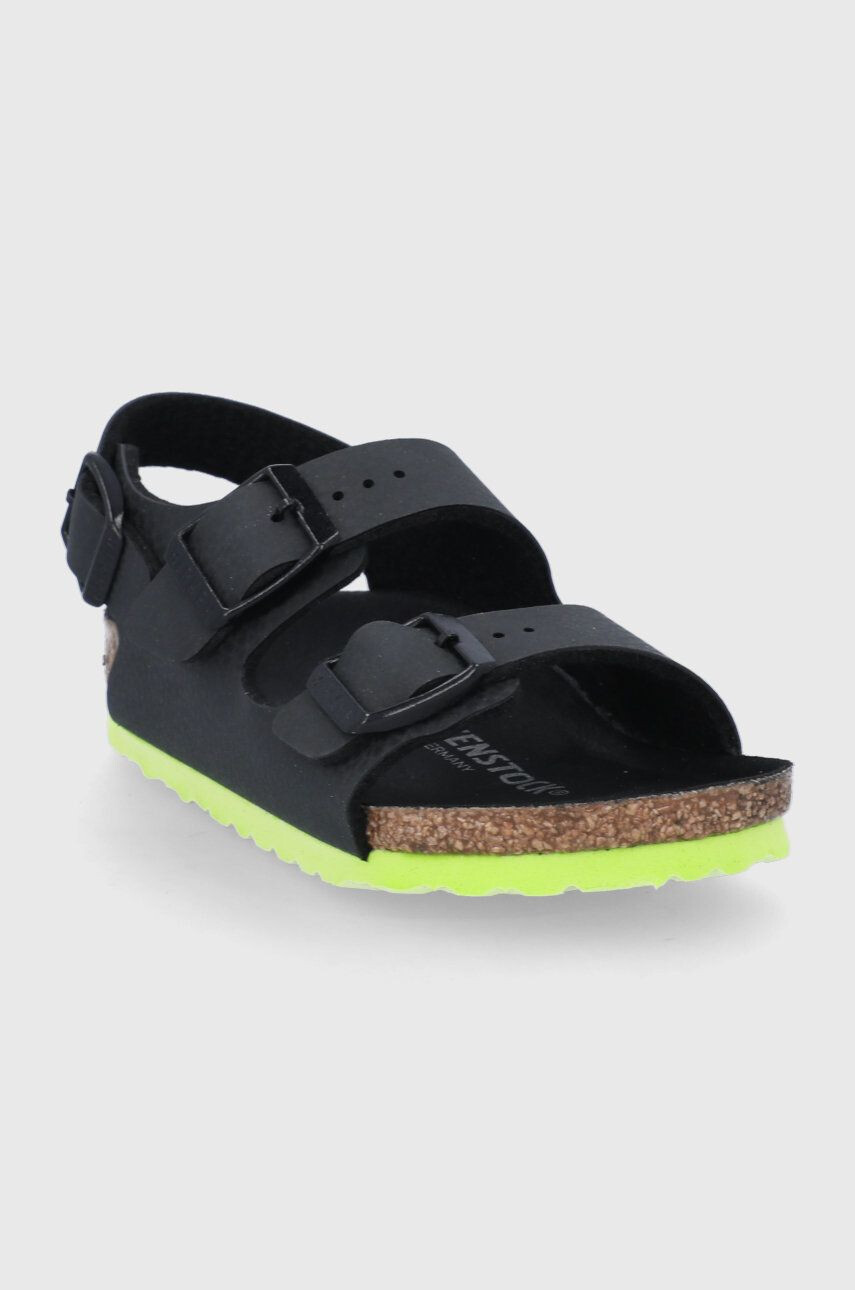 Birkenstock Детски сандали в черно - Pepit.bg