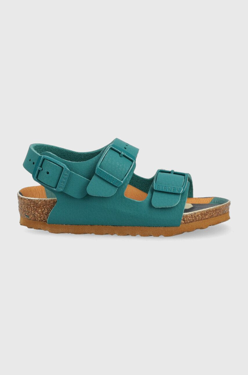 Birkenstock Детски сандали в тюркоазено - Pepit.bg