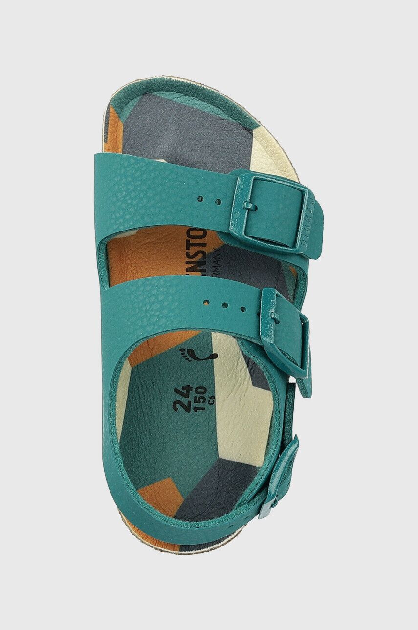 Birkenstock Детски сандали в тюркоазено - Pepit.bg